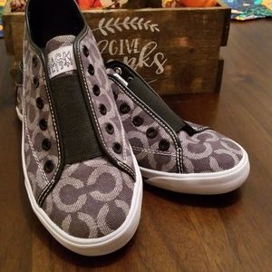 Coach no lace sneakers!